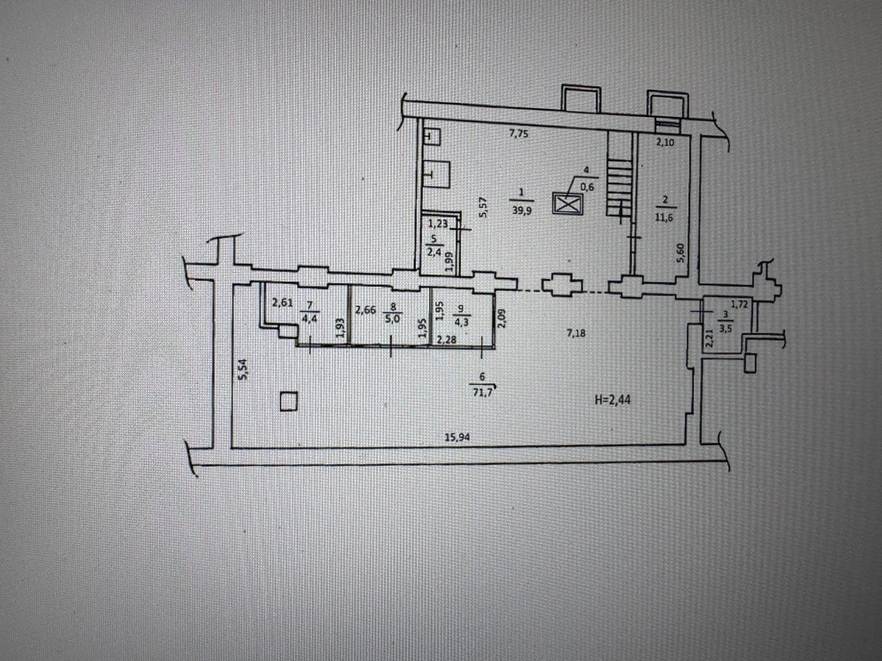 Аренда торгового помещения в центре